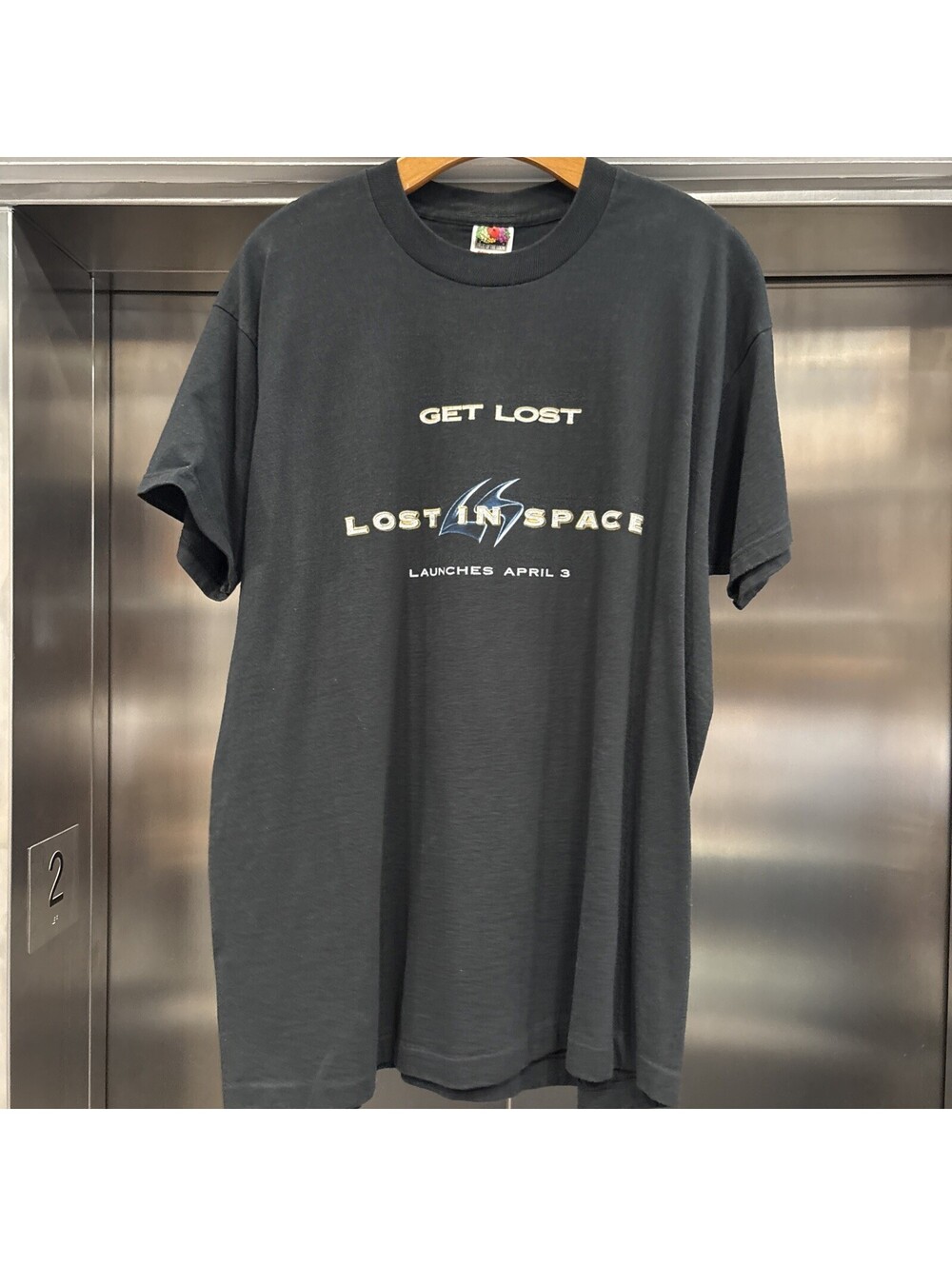 Vtg 1998 Alliance Lost In Space Movie Promo Shirt Sz XL